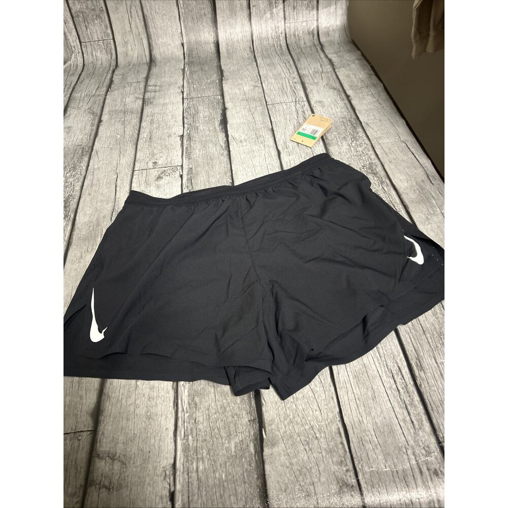 NWT Men’s Nike XL Dri Fit Running Shorts Black 4in Length X-Large MSRP $80
